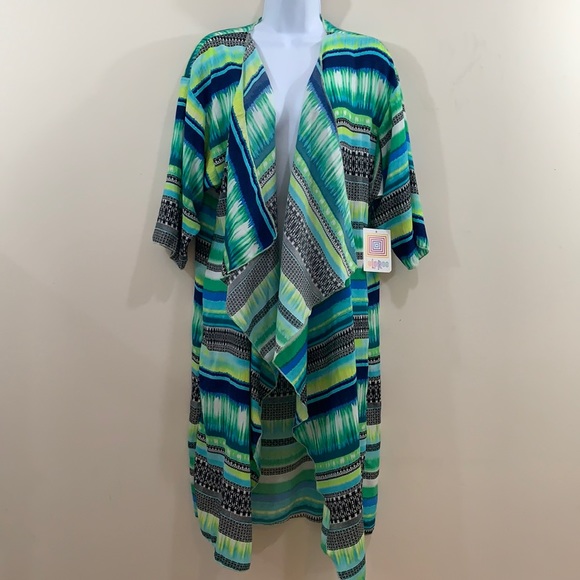 LuLaRoe Tops - LuLaRoe Shirley Open Front Long Duster  NEW  Sz M
